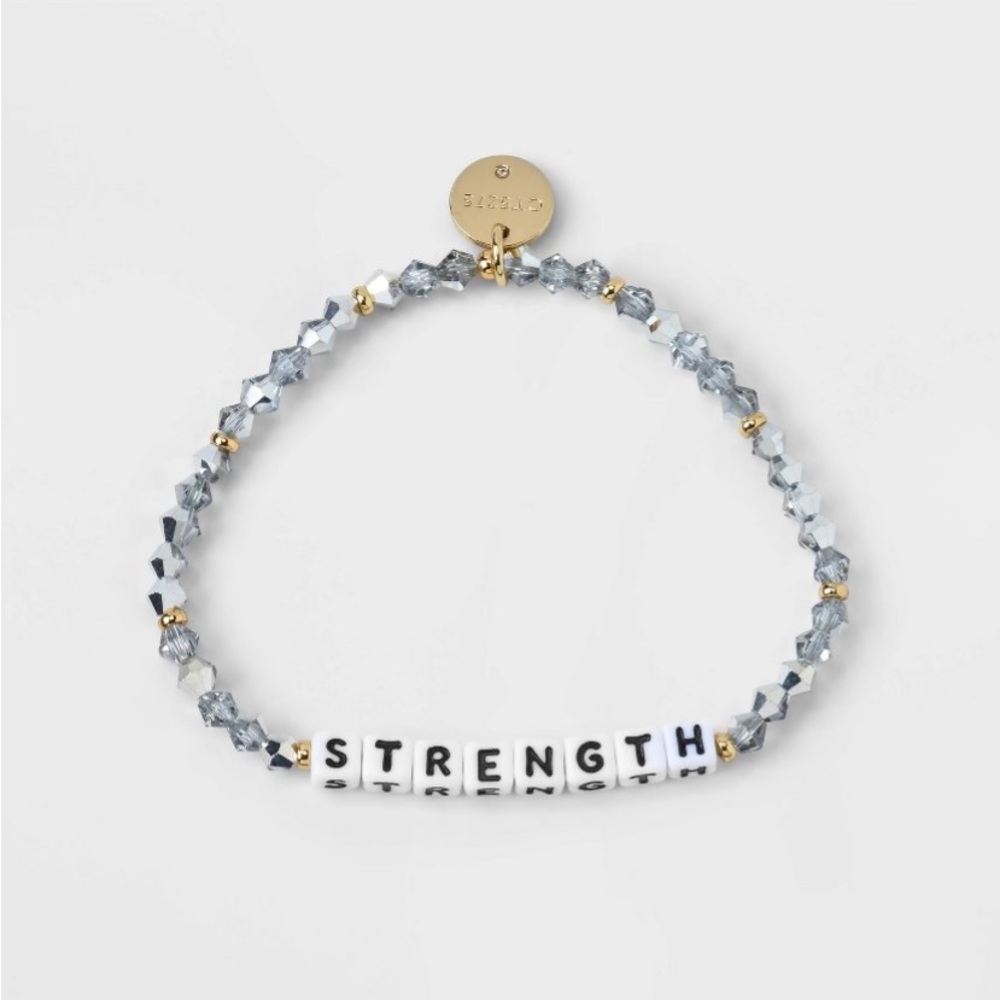 Little Words Project Strength Beaded Bracelet NWT